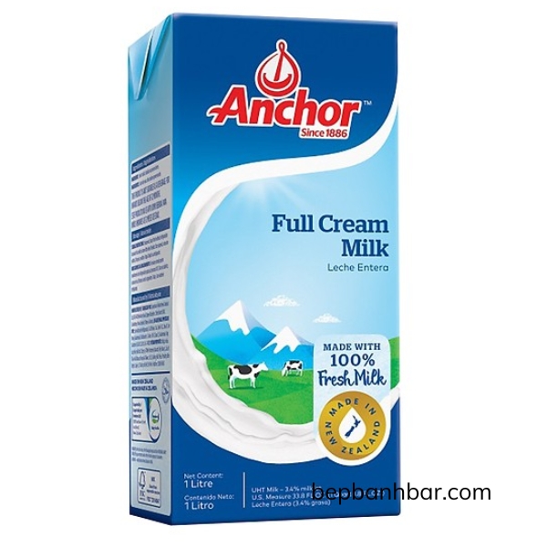 Sua tuoi Full Cream Anchor khong duong