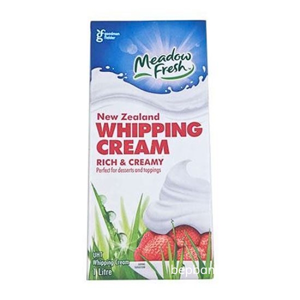 Whipping cream hieu Meadow Fresh